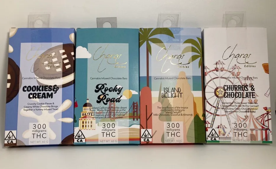 Buy Charas Cannabis Infused Chocolate Bars