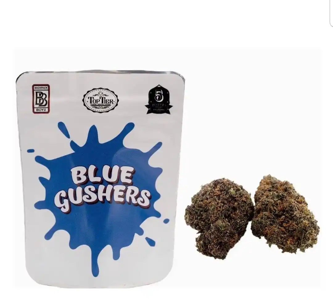 Blue Gushers Strain | Backpackboyz - Image 2