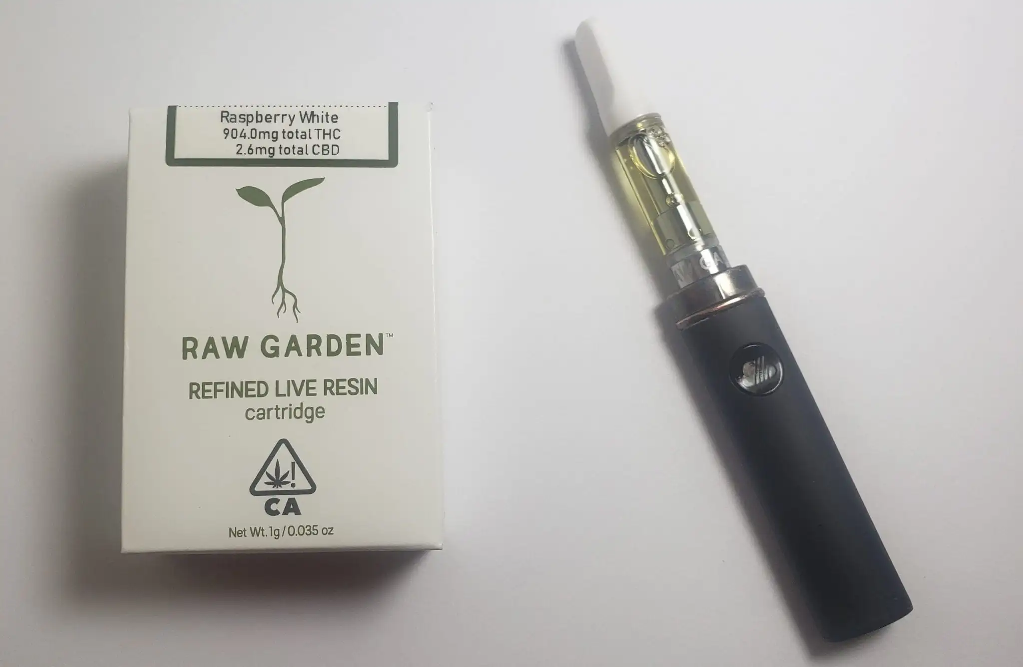 Buy Raw Garden Live Resin Carts 1g