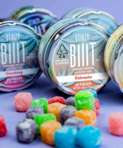 Buy STIIIZY BIIIT Watermelon Sour Gummy Cubes